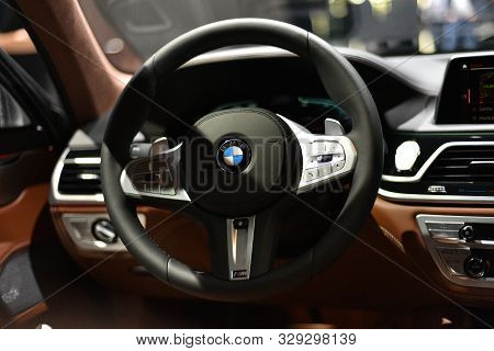 Frankfurt, Germany, September 11-2019: Bmw X7 Iaa 2019