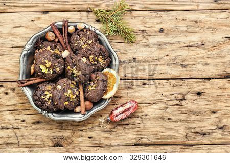 Festive Chocolate Cookie