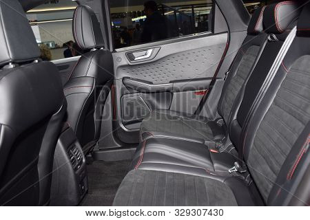 Frankfurt, Germany, September 09-2019: Ford Kuga Plug-in Hybrid Iaa 2019