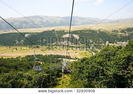 Ropeway In Jermuk