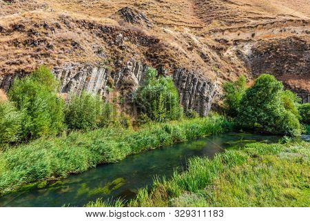 Vorotan river landmark of Syunik province Armenia eastern Europe