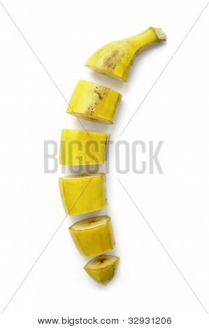 Taglio della banana
