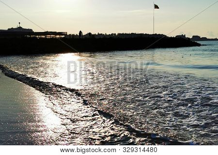Bulgarian Black Sea In Ravda Village