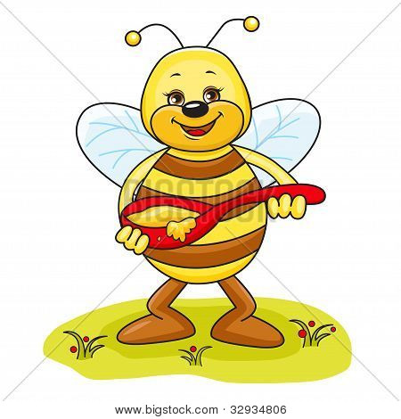 Abeja lindo