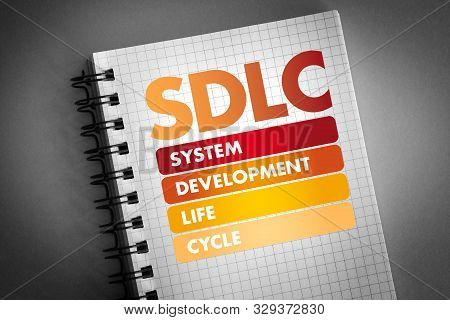 Sdlc - System Development Life Cycle Acronym, Business Concept Background