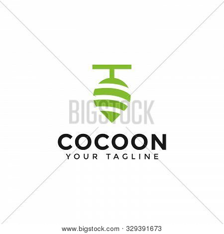 Abstract Cocoon Logo Design Template For Your Company