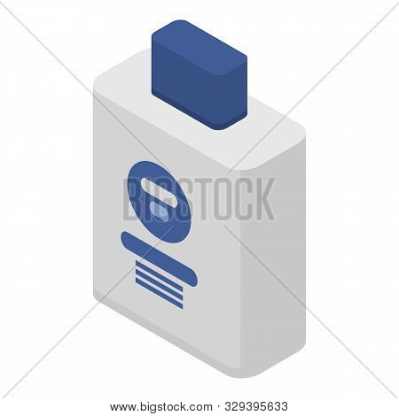 After Shave Cream Icon. Isometric Of After Shave Cream Vector Icon For Web Design Isolated On White 