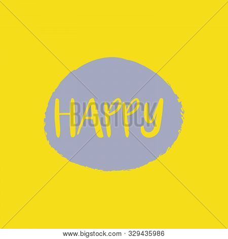 Happy Icon Smile Vector Backround Design Logo