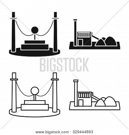 Vector Design Of Source And Environment Symbol. Collection Of Source And Bio Vector Icon For Stock.
