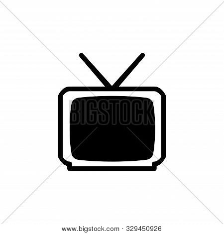 Television icon. Display screen symbol. Show sign. Smart tv big sale poster symbol