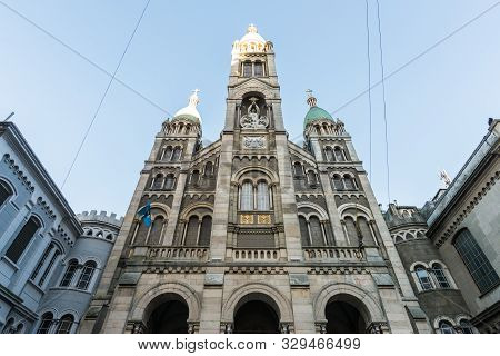 Buenos Aires, Argentina - February 2, 2018: Santisimo Sacramento Church