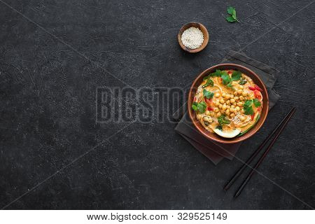 Vegetarian Laksa Soup