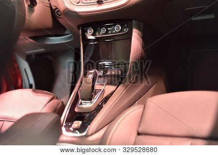 Frankfurt, Germany, September 11-2019: Opel Grandland X Hybrid4 Iaa 2019