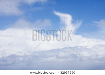 Interessant skyformationer
