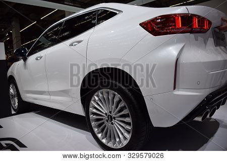 Frankfurt, Germany, September 09-2019: Wei Vv7 Gt Pro Phev Iaa 2019