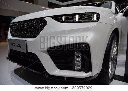 Frankfurt, Germany, September 09-2019: Wei Vv7 Gt Pro Phev Iaa 2019