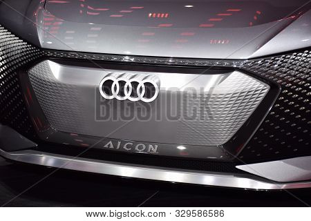 Frankfurt, Germany, September 10-2019: Audi Ai Concept Iaa 2019