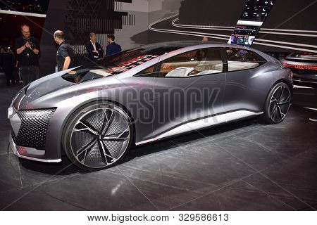 Frankfurt, Germany, September 10-2019: Audi Ai Concept Iaa 2019