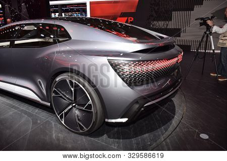 Frankfurt, Germany, September 10-2019: Audi Ai Concept Iaa 2019