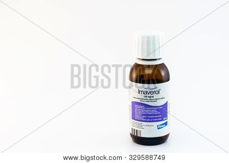 Cluj-napoca/romania-10 24 2019: Imaverol Fungicidal Wash 100ml For Horses, Cows And Dogs