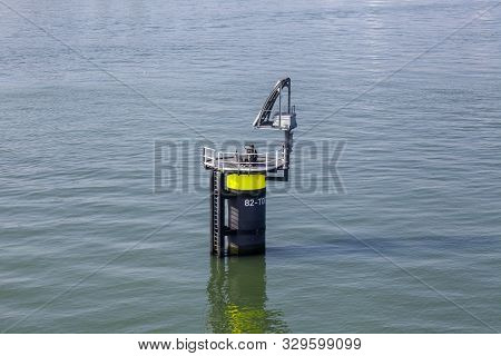 Berth - A Place Near The Shore For Mooring A Vessel Or Boats In The Port Of Rotterdam