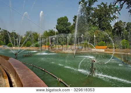 Tajikistan. Central Park 