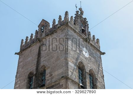 Architectural Detail Of The Church Of Nossa Senhora Da Oliveira In The Historic City Center Of Guima