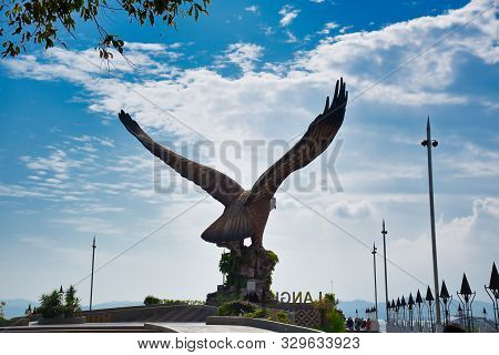 Eagle Square, Dataran Lang Is One Of Langkawi’s Best Known Man-made Attractions, A Large Sculpture O