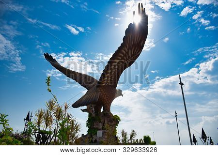 Eagle Square, Dataran Lang Is One Of Langkawi’s Best Known Man-made Attractions, A Large Sculpture O