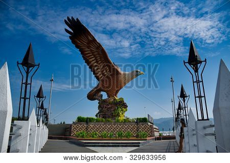 Eagle Square, Dataran Lang Is One Of Langkawi’s Best Known Man-made Attractions, A Large Sculpture O