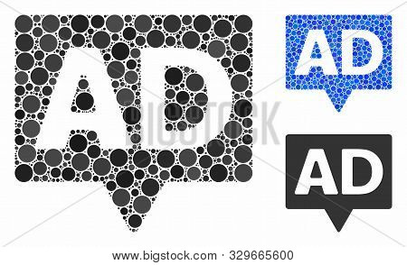 Ad Banner Mosaic Vector Photo Free Trial Bigstock