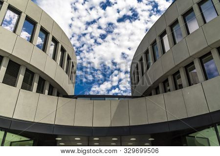 Wetzlar, Germany 06. July 2019: Company Building Of Leica Camera Ag, Leitz Park, Wetzlar, Hesse, Ger