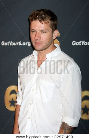 LOS ANGELES - MAY 10:  Ryan Phillippe arrives at the Launch of Got Your 6  at SAG / AFTRA Headquarters on May 10, 2012 in Los Angeles, CA