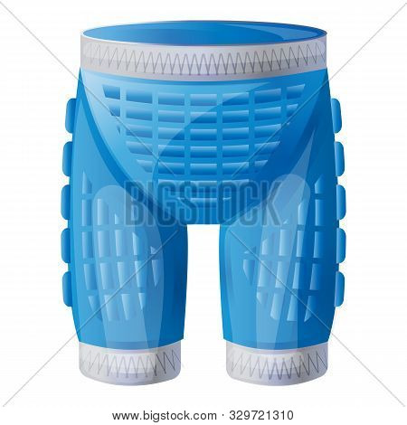 Ski Shorts Icon. Cartoon Of Ski Shorts Vector Icon For Web Design Isolated On White Background