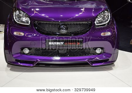 Frankfurt, Germany, September 09-2019: Brabus Ultimate E Iaa 2019