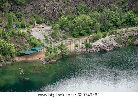 Active Rest And Adventures On The Radon Lake In Migiya, Ukraine