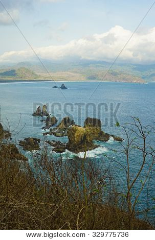 Beautiful Evening On Love Bay Jember Indonesia