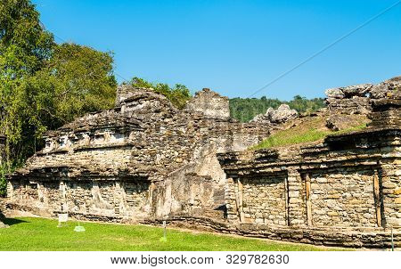 Ruins At The El Tajin Archeological Site, Unesco World Heritage In Mexico