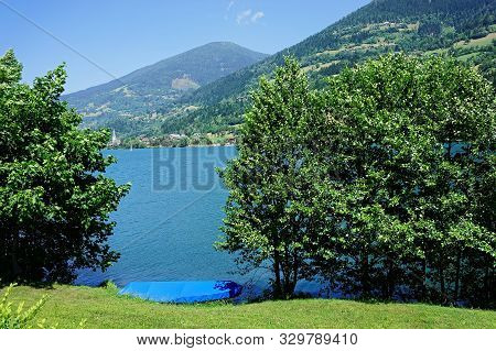 Panorama Of Lake Feld Am See At Carinthia Of Austria