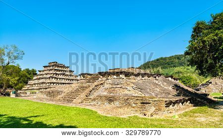 El Tajin Archeological Site, Unesco World Heritage In Mexico