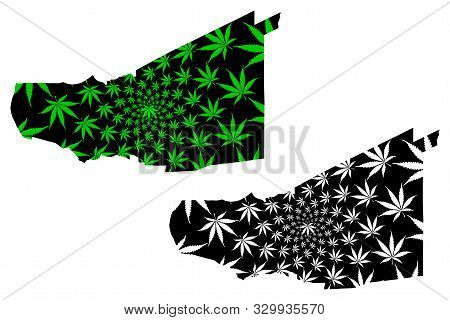 Pathum Thani Province (kingdom Of Thailand, Siam, Provinces Of Thailand) Map Is Designed Cannabis Le