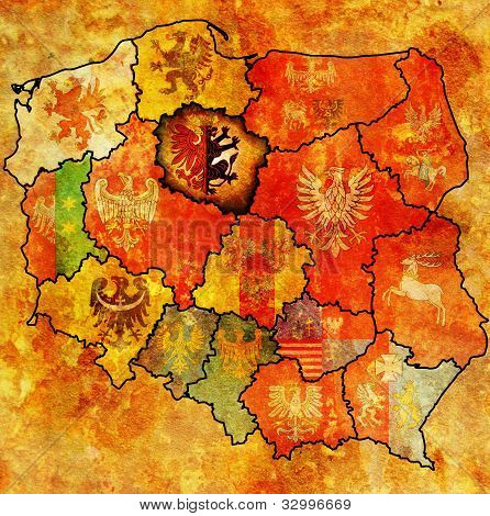 Kujawsko Pomorskie regione