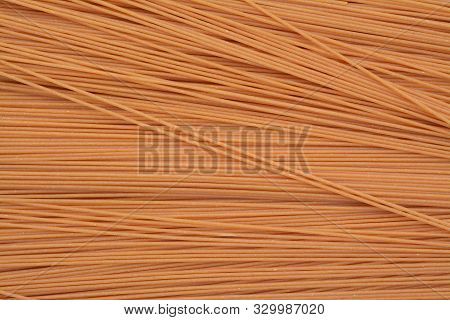 Whole Grain Of Spaghetti For Background And Texuture