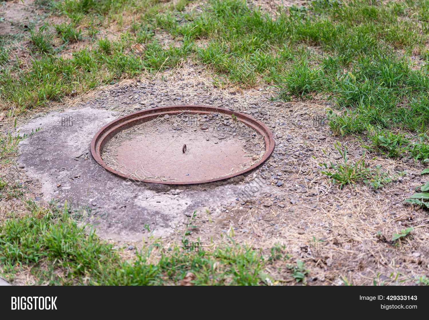 Cover Well Concrete Image & Photo (Free Trial) | Bigstock