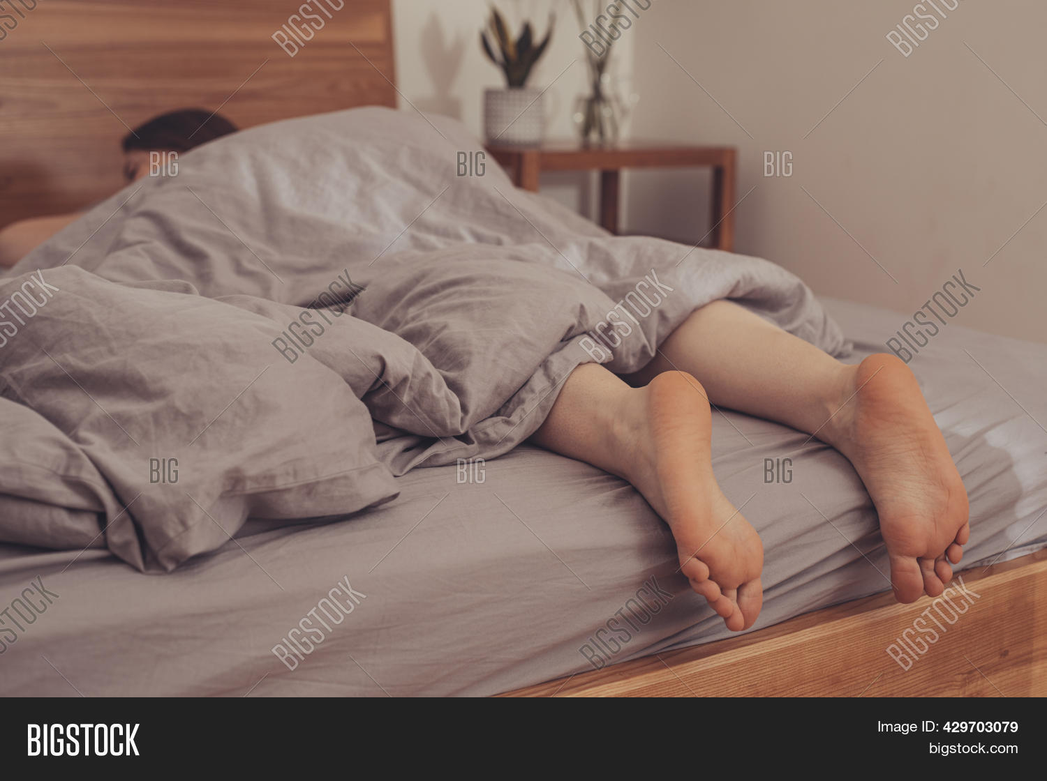 Feet Woman Sleeping Image & Photo (Free Trial) Bigstock