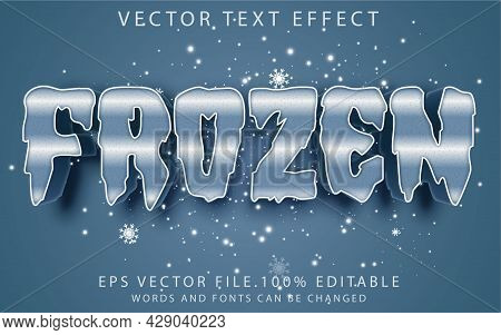 About Frozen Text Effects Template Graphic Premium
