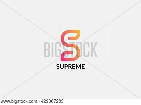 Supereme Abstract S Letter Modern Logo Design