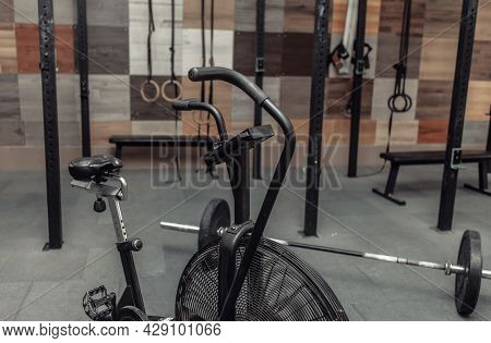 Modern Health Club With Functional Exercise Equipment