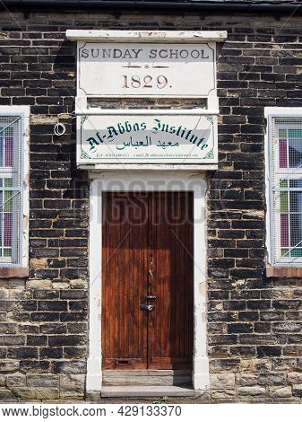 Rochdale, Greater Manchester, United Kingdom - 14 July 2021: The 19th Century Former Sunday School B