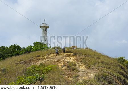 Ko Lanta, Thailand - April 16,2019 : Lighthouse In Mu Ko Lanta National Park, Ko Lanta, Krabi, Thail